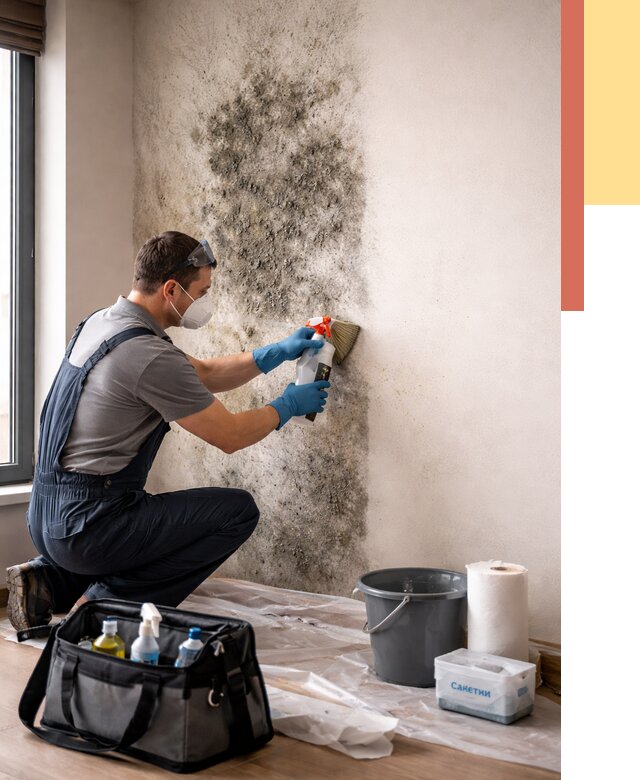Удаление плесени со стен в Кондопоге от 2183 руб. — быстро и недорого | ОТДЕЛОЧНИК-Кнп
