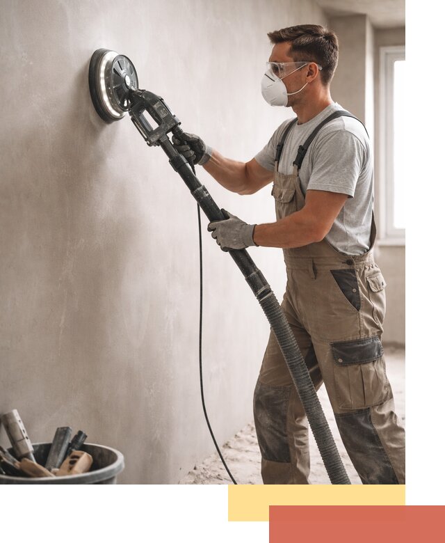 Профессиональная шлифовка стен в Кондопоге быстро и качественно