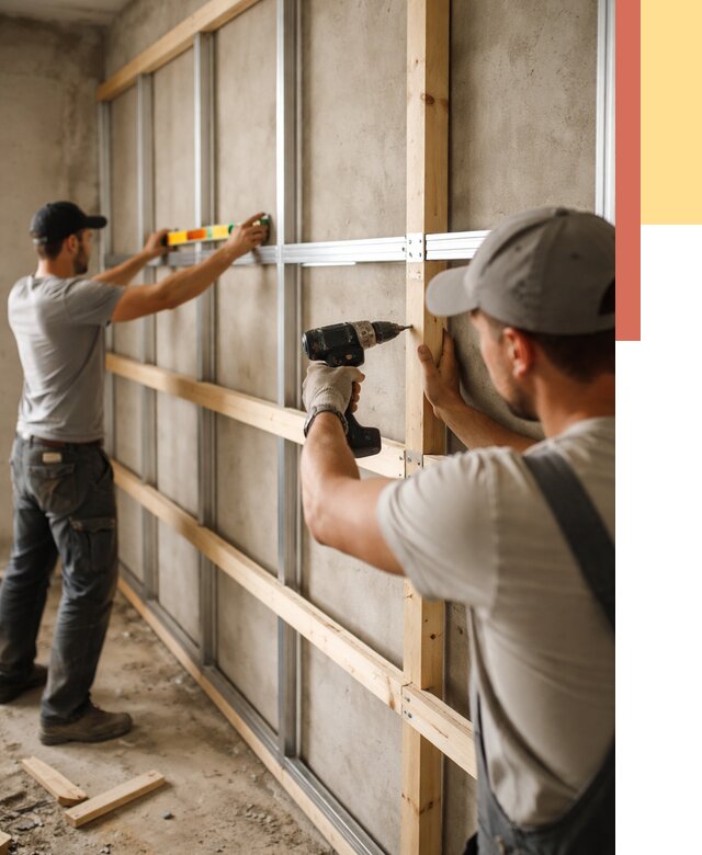 Устройство обрешетки под панели в Кондопоге от 2132 руб. — монтаж под ключ | ОТДЕЛОЧНИК-Кнп