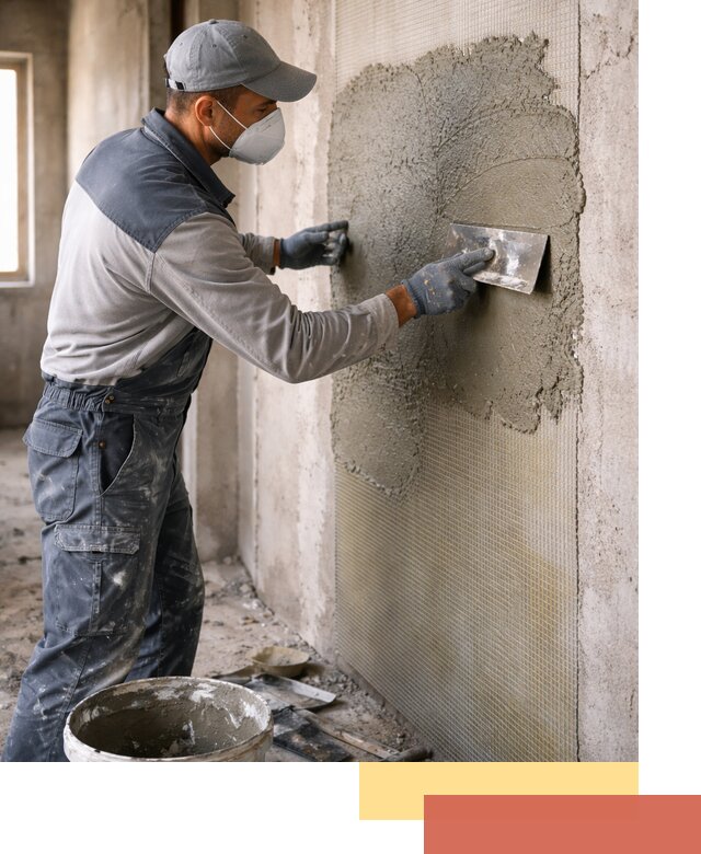 Штукатурка стен по сетке в Кондопоге под ключ качественно и быстро