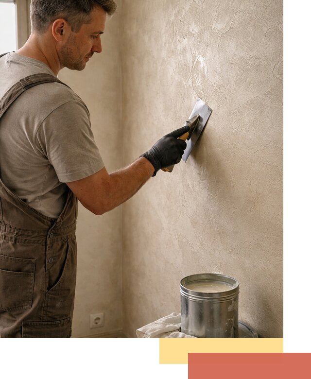 Нанесение воска на штукатурку в Кондопоге для защиты и блеска