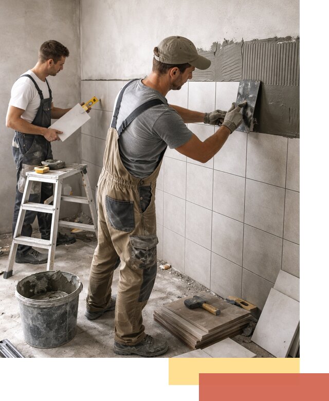 Укладка плитки на стены в Кондопоге профессионально и надежно