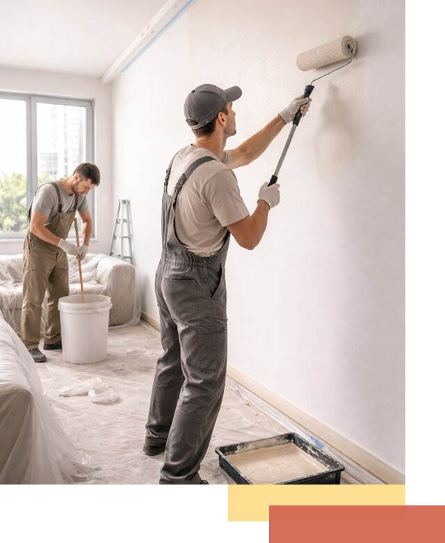 Покраска стен в офисе в Кондопоге — быстрый и качественный ремонт