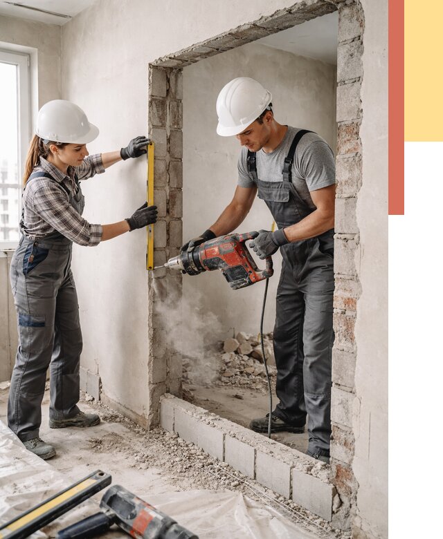 Создание проемов в стенах в Кондопоге от 6599 руб. — алмазная резка и расширение | ОТДЕЛОЧНИК-Кнп