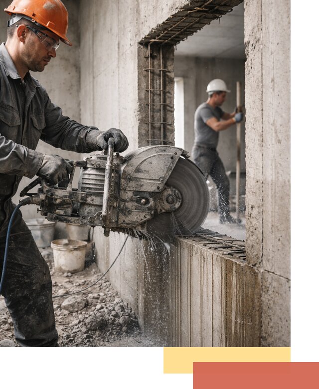 Алмазная резка проемов в Кондопоге быстро и точно