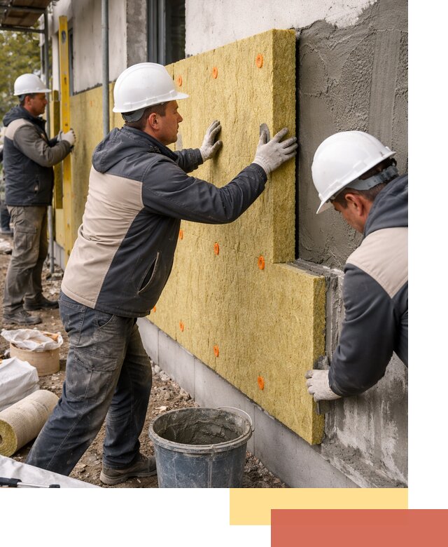 Утепление стен минватой в Кондопоге — тепло и звукоизоляция