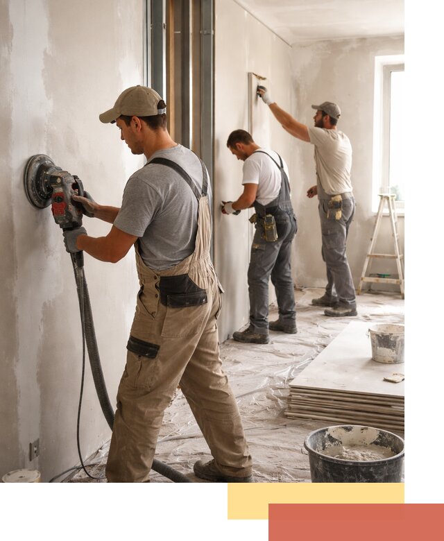 Профессиональная отделка стен в Кондопоге качественно и в срок