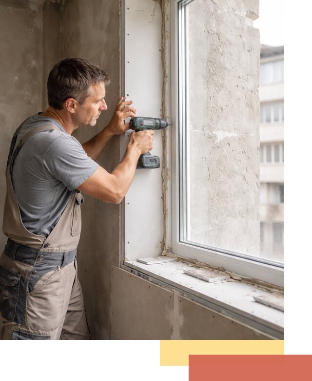 Монтаж гипсокартонных откосов в Кондопоге под ключ