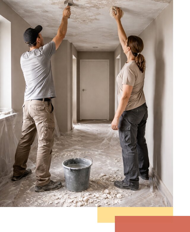 Удаление побелки с потолка в Кондопоге — быстро и аккуратно