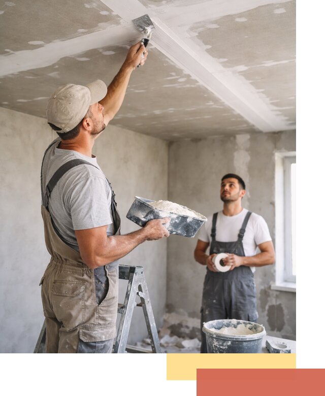 Обработка швов потолка ГКЛ в Кондопоге: качественная заделка и шпатлевка