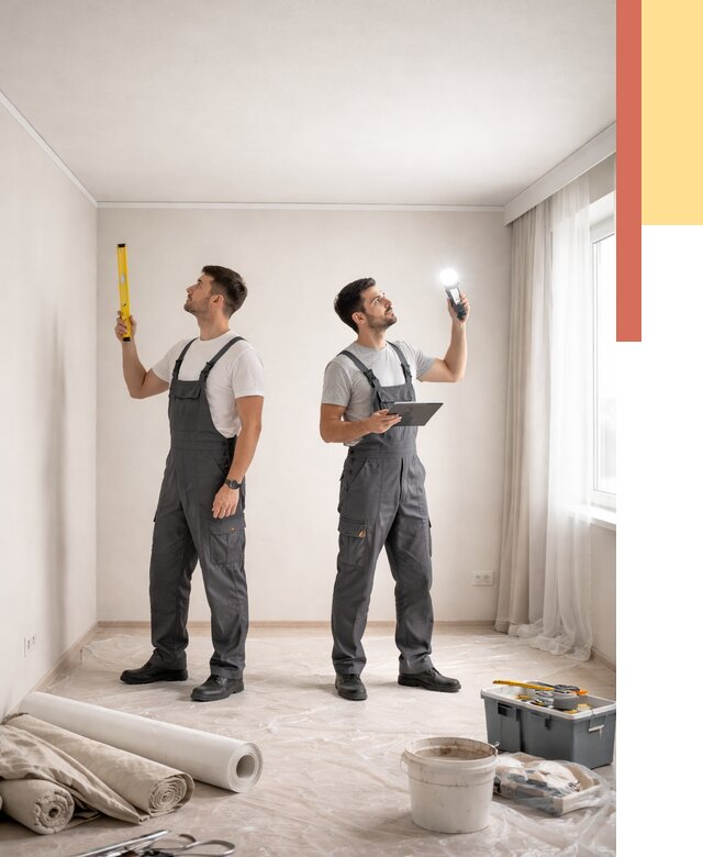 Отделка потолка в Кондопоге недорого от 761 руб/м2 | Услуги ОТДЕЛОЧНИК-Кнп