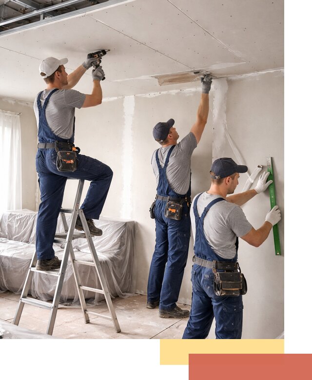 Профессиональная отделка потолка в Кондопоге быстро и качественно